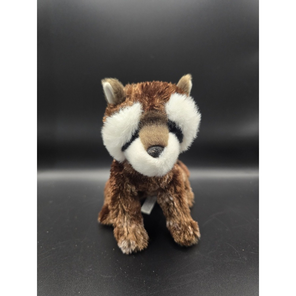 Douglas Plush Small Brown Raccoon Cuddle Toy Forest Animal #4034